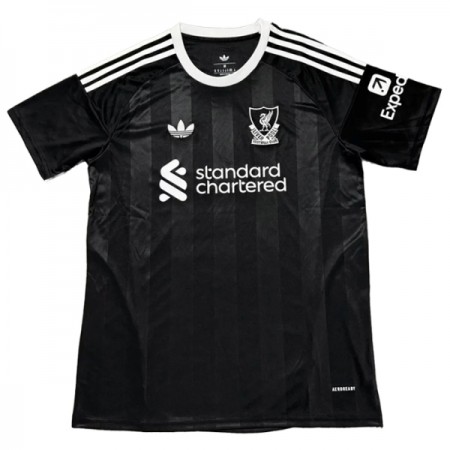 Camisolas Liverpool Guarda Redes Preta 2025-26 Manga Curta